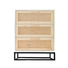 Load image into Gallery viewer, Delta 3 Drawer Pedestal - White
