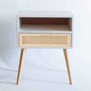 Foxtrot 1 Drawer Pedestal - White