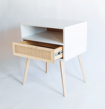 Load image into Gallery viewer, Foxtrot 1 Drawer Pedestal - White
