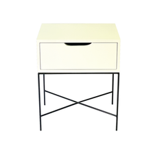 Load image into Gallery viewer, Everest Side Table One Drawer - Cutout Handle
