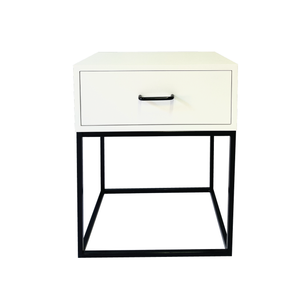 Kilimanjaro Side Table One Drawer - Round Handles