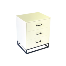 Load image into Gallery viewer, Kilimanjaro Side Table Three Drawer - Round Handles
