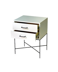 Everest Side Table Two Drawer