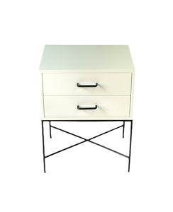 Everest Side Table Two Drawer