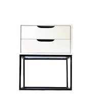 Load image into Gallery viewer, Kilimanjaro Side Table Two Drawer
