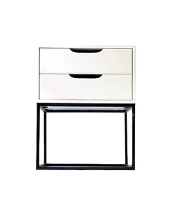 Kilimanjaro Side Table Two Drawer