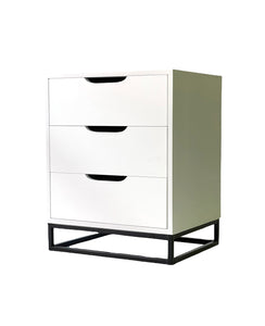 Kilimanjaro Side Table Three Drawer