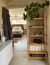 Load image into Gallery viewer, Eyame Leaning Shelf With Box
