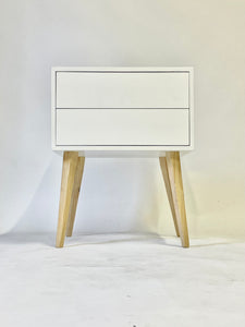 Dudula Two Drawer Side Table