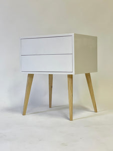Dudula Two Drawer Side Table