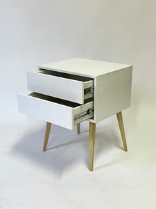 Dudula Two Drawer Side Table