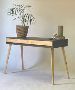Fihlo Two Pine Drawers Desk