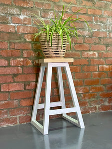 Mihla Rectangular Top Stool