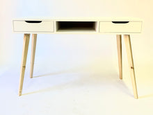 Load image into Gallery viewer, Secaleni Two Drawer Desk With Shelf

