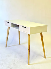 Load image into Gallery viewer, Secaleni Two Drawer Desk With Shelf
