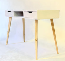 Load image into Gallery viewer, Secaleni Two Drawer Desk With Shelf
