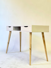 Load image into Gallery viewer, Secaleni Two Drawer Desk With Shelf

