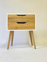 Load image into Gallery viewer, Secaleni Oak Two Drawer Side Table
