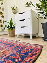 Load image into Gallery viewer, Secaleni Side Table Three Drawer White
