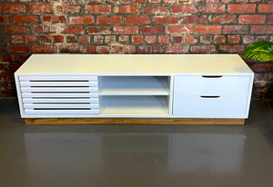 Secaleni TV Stand With Sliding Door