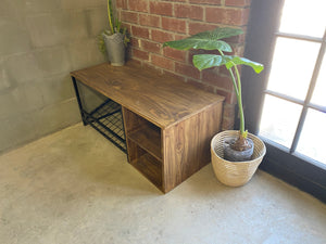 Simbi Pine Shoe Rack