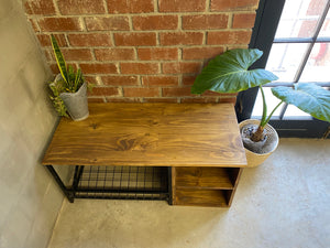 Simbi Pine Shoe Rack