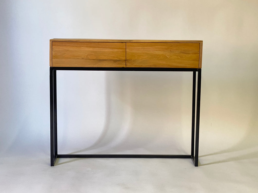 Sinyithi Oak Console Table