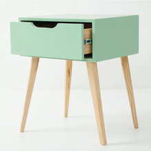 Load image into Gallery viewer, Secaleni Side Table Single Drawer - Sage
